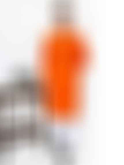 AM Men's Festive Embroidery Kurta Orange
